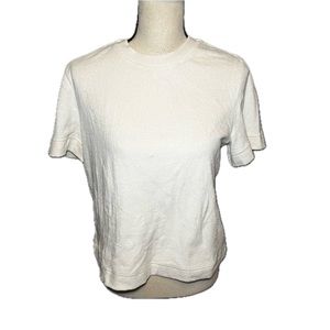 COS off white top Sz S
